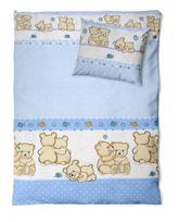 Patalynės užvalkalų komplektas kūdikiams 135x100 MyBaby, 2 dalių