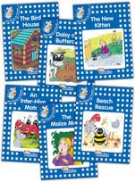 Jolly Phonics Readers, Inky & Friends, Level 4, in Precursive Letters (British English edition)