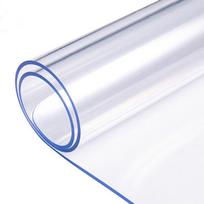 Skaidri PVC minkšto stiklo staltiesė gryna