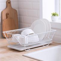 ZISIZ Large Capacity Kitchen Dish Drying Rack balta
