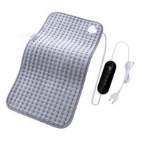 Adjustable Temperature Electric Heating Pad 30-65℃ Control Soft Plush for Home Bed 30X40