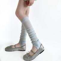 Kojų šildytuvai Moterims Vasariniai Ploni Kvėpuojantys Megzti Pėdos Dangteliai Baleto Stiliaus Jk Kojų Šildytuvai Vienspalviai Elastingi Ilgi Kojinės One Size