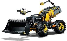 "Lego Technic Volvo Concept 42081" ratinis krautuvas ZEUX, vaikiškas žaislas