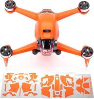 WRAPGRADE oda, suderinama su DJI FPV (neoninė oranžinė)