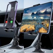 Rotating phone holder, cross-border , car phone holder, car cup phone holder One Size juoda