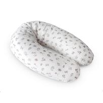 CebaBaby maitinimo pagalvė dżersej multi balta gėlės W-880-000-829