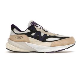 New Balance 990v6 Pagaminta JAV Balta Juoda Slyvos spalva - U990WB6 EU 41.5 balta