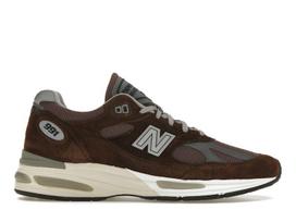New Balance 991v2 Pagaminta Anglijoje Pinecone - U991BR2 EU 41.5 ruda
