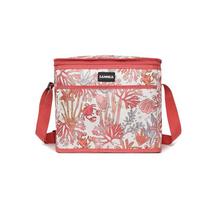 Large Capacity Insulated Bag Outdoor Picnic Tote Lunch Bag Pink underwater world pattern Suitable for outdoor camping
