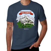 Kehlsteinhaus Eagles Nest Berchtesgaden Kehlstein Bavaria T-Shirt man t shirt cotton anime tshirt T-Shirt S