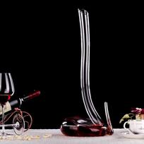 Snake-Shaped Glass Wine Decanter