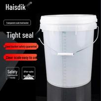 Haise Dike Skaidrus matavimo ir mirkymo kibiras 20L skaidri