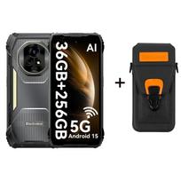 Blackview XPLORE 2 Dimensity 8300 Patvarus telefonas Android 15  (12GB+24GB) RAM 256GB ROM 6.78 colio 120Hz ekranas 20000mAh with case juoda
