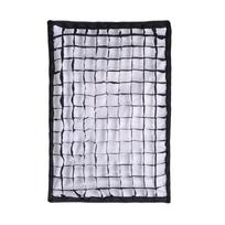 Sulankstomas Softbox kvadratinis korinis tinklelis minkštos šviesos dėžė studijos fotografijai Softbox tinklelis 50x70