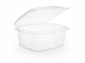 Salotų dubenėliai su dangteliu 500ml 13x12x6cm 50vnt., Salotų dubenėliai su dangteliu 500ml 13x12x6cm 50vnt.