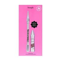 Rinkinys Benefit Brow Voyage moterims: antakių gelis, 3 g + antakių pieštukas, 0.08 g + paakių kaukė, 2 vnt.