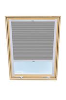 Klostuota užuolaidėlė stoginiam langui Velux, 114x118 cm, Pilka B-307000