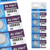 Baterija Rosfix CR2032 – Komplektas 5 vnt., Įtampa 3V, Skersmuo 20 mm