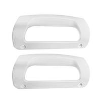 2 vnt. Plastikinės šaldytuvo rankenėlės Modernios šaldytuvo durelių rankenėlės Šaldytuvų rankenėlės C00857150 72055-1 šaldytuvui 1