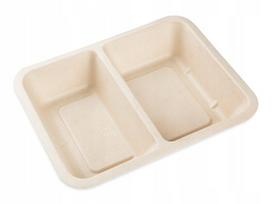 Dviejų dalių sandarinimo konteineris cukranendrių cukrus Nauja formulė 22x17x5 50vnt., Dviejų dalių sandarinimo konteineris cukranendrių cukrus Nauja formulė 22x17x5 50vnt.