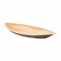 Palmių lapų padėklai 30 x 13 x 2,5 cm 25 vnt., Palmių lapų padėklai 30 x 13 x 2,5 cm 25 vnt.