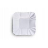 Popieriniai padėklai padažams, užkandžiams 10x10x3cm 500vnt., Popieriniai padėklai padažams, užkandžiams 10x10x3cm 500vnt.