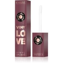 EVELINE Vinylove Ilgai išliekantys skysti lūpų dažai su vinilo efektu 08 Medus 4 ml