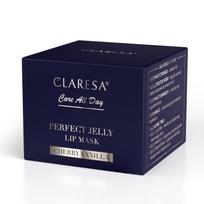 CLARESA Care All Day Perfect Jelly Lip Mask Intensyviai regeneruojanti gelio lūpų kaukė Vanilė ir vyšnia 9 g