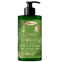 HERBAPOL Forest Calm skystas muilas su arnika ir kanapių aliejumi 390 ml
