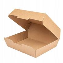 Šiluminė kartoninė pietų dėžutė 22,5x17x8,5 cm 50 vnt., Šiluminė kartoninė pietų dėžutė 22,5x17x8,5 cm 50 vnt.