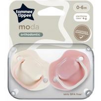 TOMMEE TIPPEE Silicon Soother MODA 0-6 m 43338499 2pcs