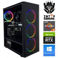 INTOP Ryzen 5 5500 16GB 500SSD M.2 NVME RTX3050 W11 Bronze Fornax 1500RGB
