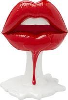 "Kare Design" dekoratyvinis objektas "Hot Lip", balta/raudona, namų aksesuarai, lūpos, burna, 26 x 21 x 14 cm (V x Š x G)