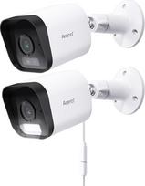 ARENTI 2.5K/4MP lauko stebėjimo kamera, 2.4G "WiFi" stebėjimo kamera lauke su programėle, spalvotas naktinis matymas, judesio / AI žmogaus aptikimas, dvipusis garsas, IP65, lauko kamera, suderinama su