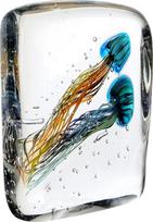 GILDE GLAS Art Dekoratyvinės stiklo skulptūros menas - juokinga 2 colių Medūza - dovana moterims gimtadienio proga Valentino diena - spalva: Daugiaspalvė - 22 cm aukštis
