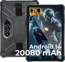 HOTWAV R9 Pro lauko planšetinis kompiuteris 2024 Android 14, aštuonių branduolių 20080mAh 20GB+256GB/2TB TF Tvirtas planšetinis kompiuteris, 11 colių 2K FHD+ planšetinis kompiuteris, atsparus vandeniui 64MP+16MP kamera, IP68/IP69K/4G LTE Dual SIM/5G WiFi/