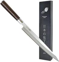 Japoniški peiliai, profesionalus japoniškas virtuvinis peilis - 24 cm ilgio peilis "Sashimi Yanagiba Sakai" su 8,5 colio ašmenimis
