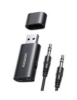 Belaidis siųstuvas + imtuvas Bluetooth 5.1 garso adapteris 3,5 mm mini lizdas juodas