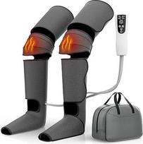 "GD Great Dreams® Home Pressotherapy Boots" kojų masažuoklis su oro suspaudimo ir šilumos presoterapija, gerinantis kraujo cirkuliaciją, mažinantis kojų skausmą, limfos drenažą