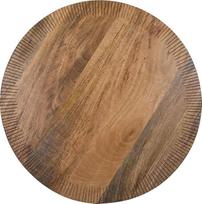 "Jamie Oliver Big Love All-rounder Board" lentelė, FSC mango mediena, medinė lentelė su išgraviruotais kraštais, serviravimo lentelė, 48 x 48 x 2 cm
