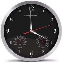 Esperanza Washington Black Mechanical Wall Clock Round Black EHC008K