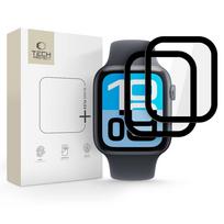 Tech-Protect Glass Flex+ 2-vnt. rinkinys Apple Watch 44mm - juodas