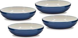 "Barbary & Oak" B0867012BLU "Foundry" keraminiai keraminiai dubenėliai makaronams, Limoges Blue, 4 vnt.