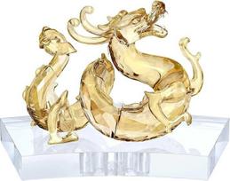 "Swarovski" Kinijos Zodiako drakono kristalas įvairiaspalvis 3,4 x 5 x 3,8 cm