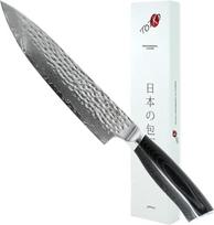 Japoniški peiliai, profesionalūs japoniški virtuvės peiliai, tinkami mėsai, žuviai ir daržovėms - kaltiniai "Togugawa" virėjo peiliai su 20 cm ašmenimis - 8 coliai