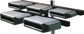 LP Latin Percussion Granito blokai Montuojami Jenigor Plastikiniai 5 blokai Tradiciniai kinų šventyklos blokai LP1210