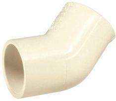 Nibco Alkūnė 4706-005, PVC-C, 1/2″x45°, klijuojamas vidus