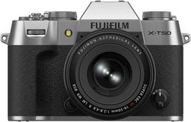 Fujifilm X-T50 + 16-50mm, silver