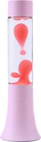 Itotal - Flared Lava Lamp - Pastel Pink - 9 x 9 x 37 cm