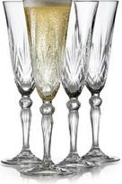 Lyngby Glas - Crystal Melodia Champagne Glass - 16 cl - Set of 4